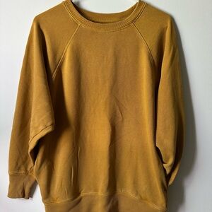Aerie Mustard Yellow Sweatshirt